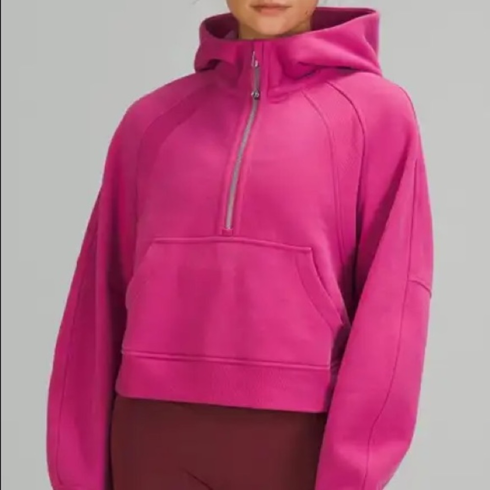 Scuba Oversized Half-Zip Hoodie